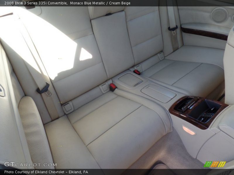 Monaco Blue Metallic / Cream Beige 2008 BMW 3 Series 335i Convertible