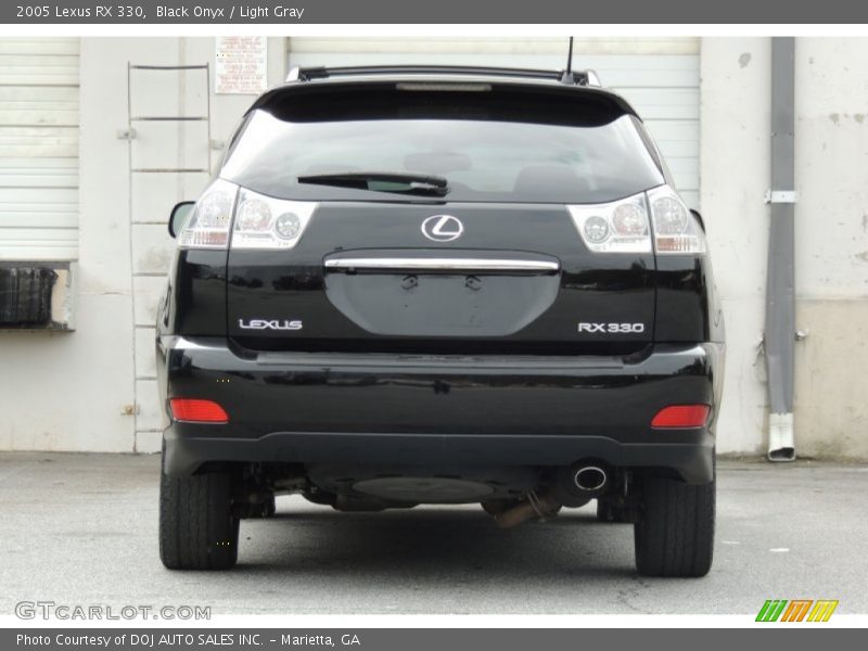 Black Onyx / Light Gray 2005 Lexus RX 330
