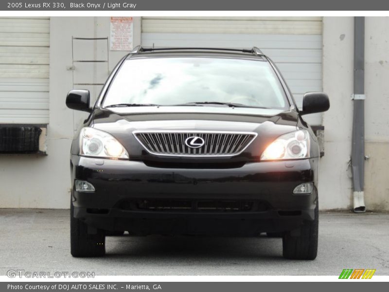 Black Onyx / Light Gray 2005 Lexus RX 330