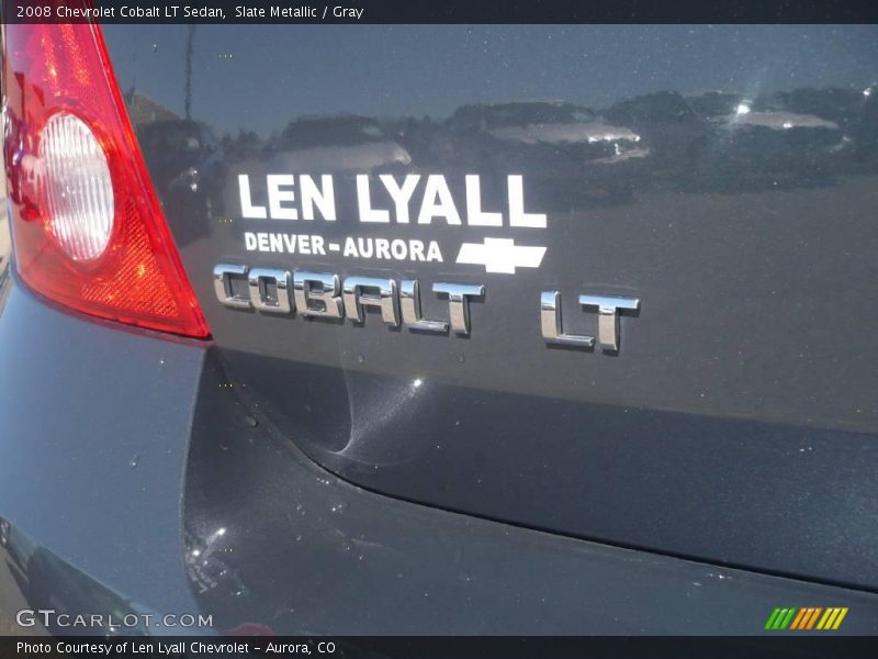 Slate Metallic / Gray 2008 Chevrolet Cobalt LT Sedan