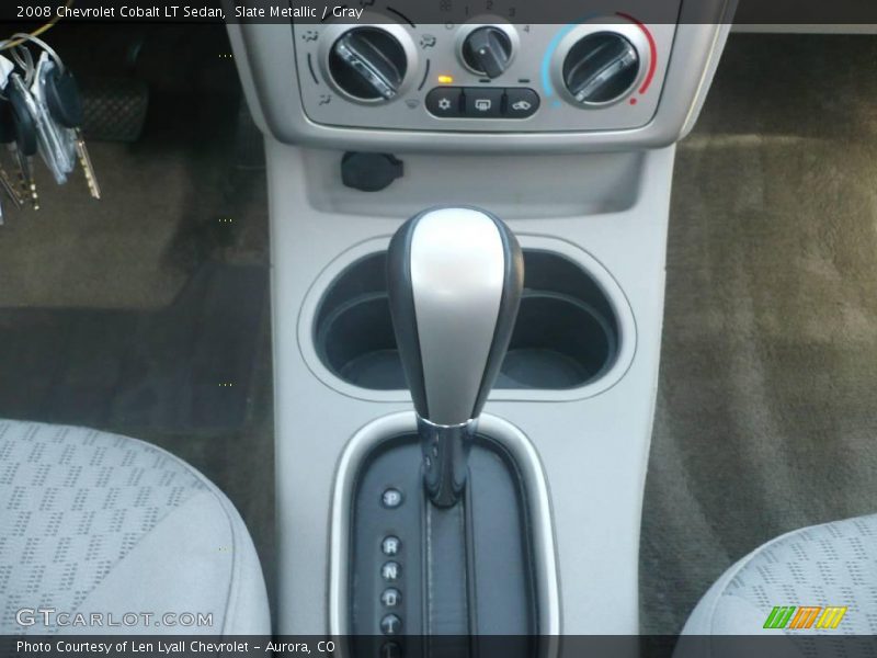 Slate Metallic / Gray 2008 Chevrolet Cobalt LT Sedan