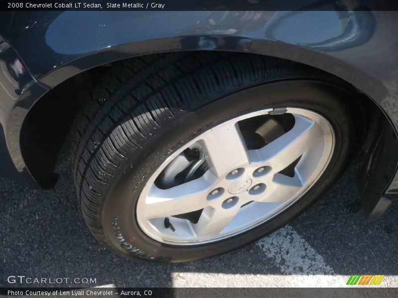 Slate Metallic / Gray 2008 Chevrolet Cobalt LT Sedan