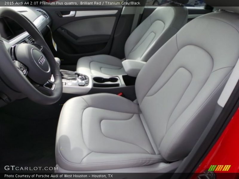 Brilliant Red / Titanium Gray/Black 2015 Audi A4 2.0T Premium Plus quattro