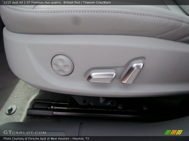 Brilliant Red / Titanium Gray/Black 2015 Audi A4 2.0T Premium Plus quattro