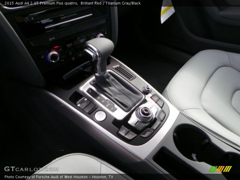 Brilliant Red / Titanium Gray/Black 2015 Audi A4 2.0T Premium Plus quattro