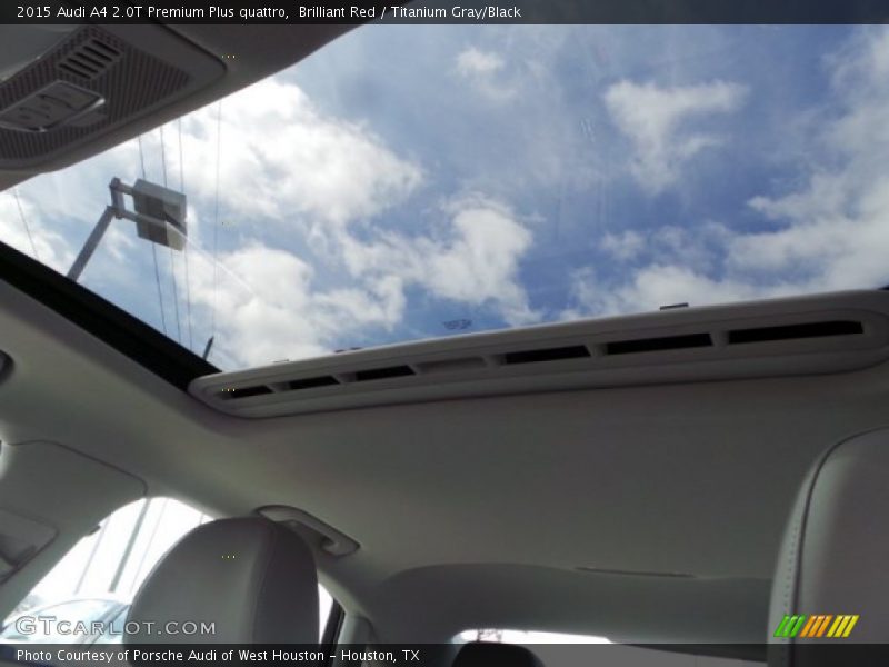 Brilliant Red / Titanium Gray/Black 2015 Audi A4 2.0T Premium Plus quattro