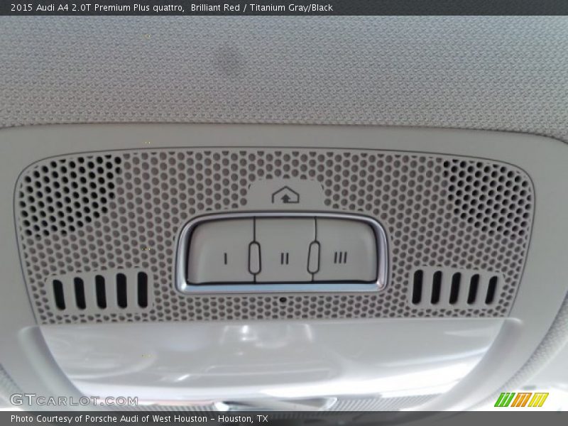 Brilliant Red / Titanium Gray/Black 2015 Audi A4 2.0T Premium Plus quattro