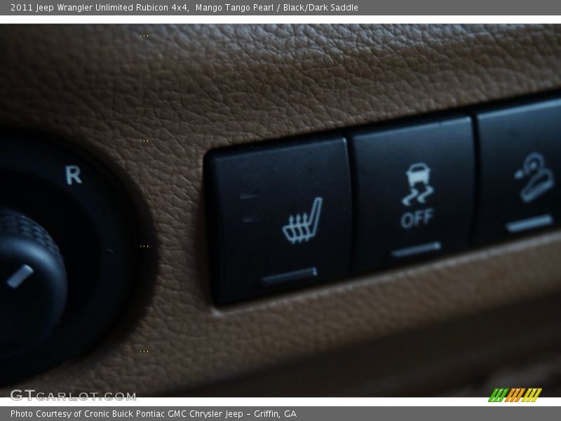 Mango Tango Pearl / Black/Dark Saddle 2011 Jeep Wrangler Unlimited Rubicon 4x4
