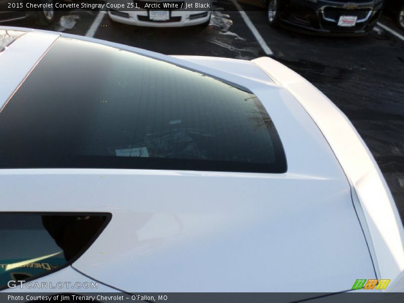 Arctic White / Jet Black 2015 Chevrolet Corvette Stingray Coupe Z51