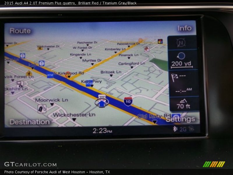 Brilliant Red / Titanium Gray/Black 2015 Audi A4 2.0T Premium Plus quattro