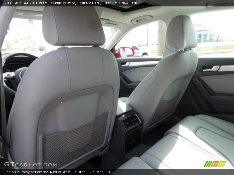 Brilliant Red / Titanium Gray/Black 2015 Audi A4 2.0T Premium Plus quattro