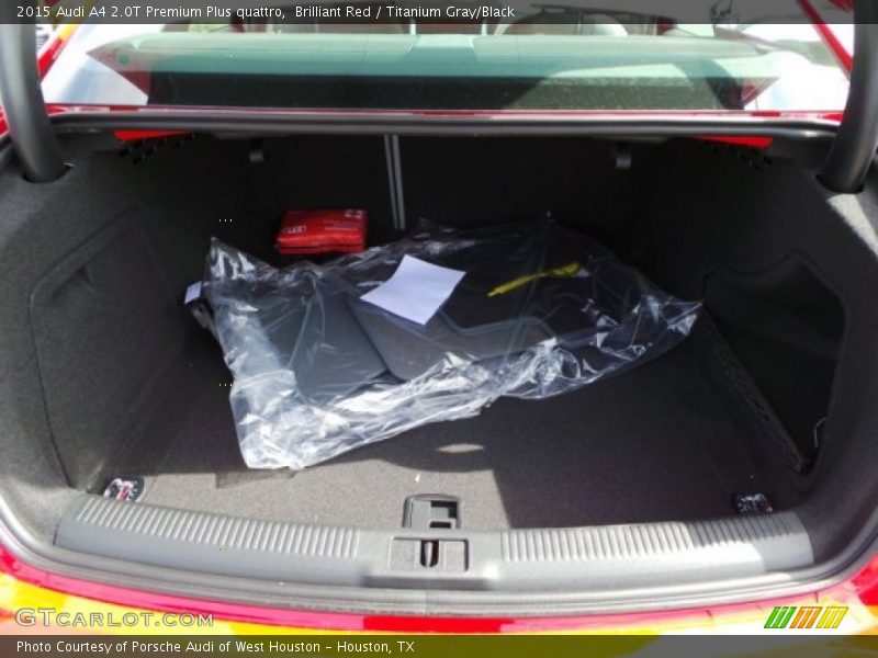 Brilliant Red / Titanium Gray/Black 2015 Audi A4 2.0T Premium Plus quattro