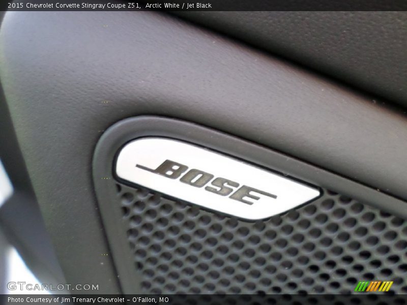 Arctic White / Jet Black 2015 Chevrolet Corvette Stingray Coupe Z51