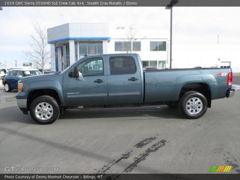  2014 Sierra 3500HD SLE Crew Cab 4x4 Stealth Gray Metallic