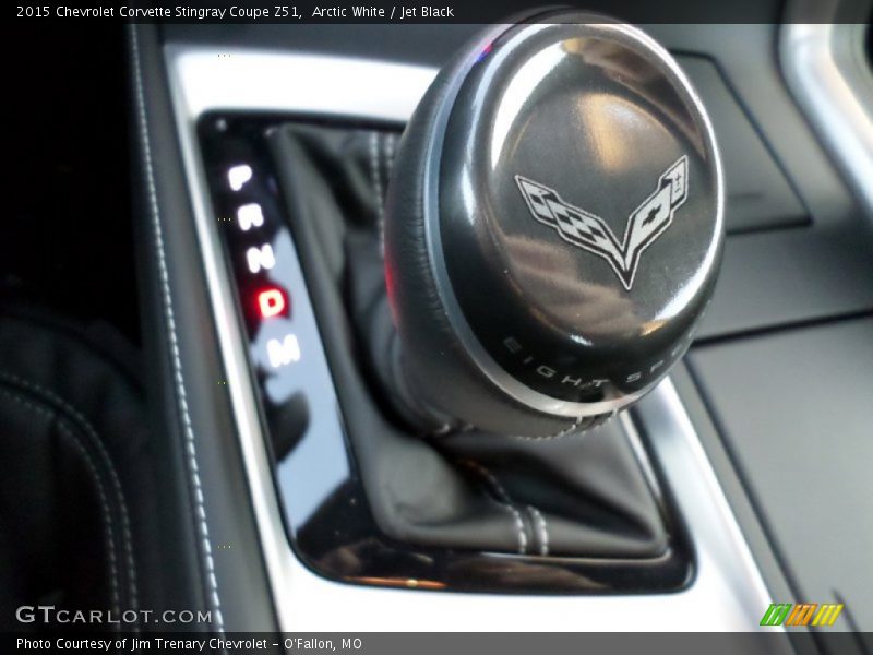 Arctic White / Jet Black 2015 Chevrolet Corvette Stingray Coupe Z51