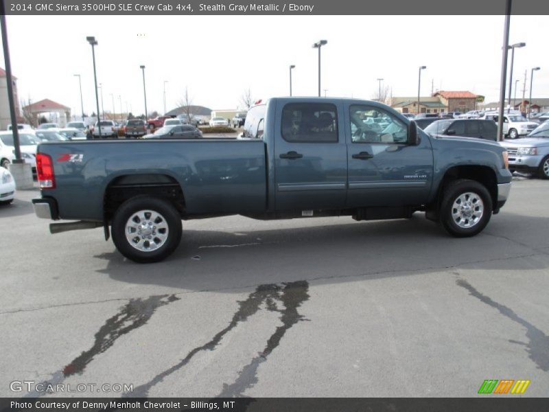 Stealth Gray Metallic / Ebony 2014 GMC Sierra 3500HD SLE Crew Cab 4x4