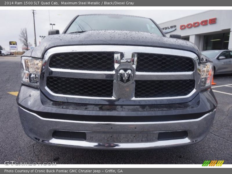Maximum Steel Metallic / Black/Diesel Gray 2014 Ram 1500 SLT Quad Cab