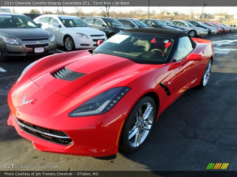  2015 Corvette Stingray Convertible Z51 Torch Red