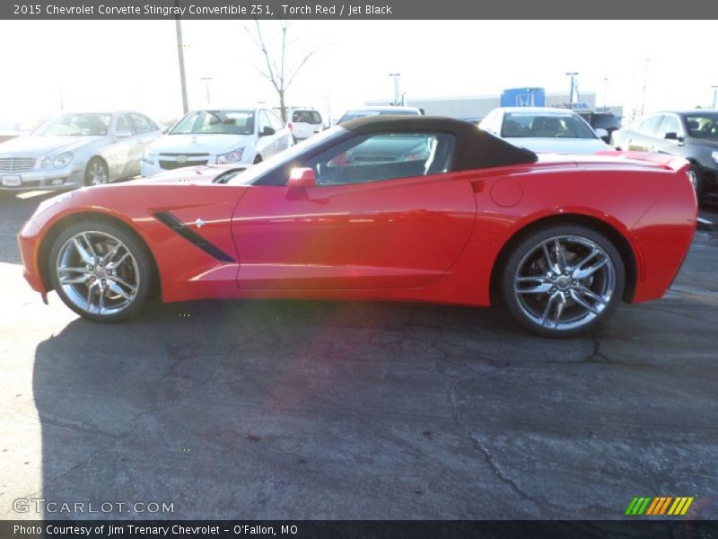 Torch Red / Jet Black 2015 Chevrolet Corvette Stingray Convertible Z51