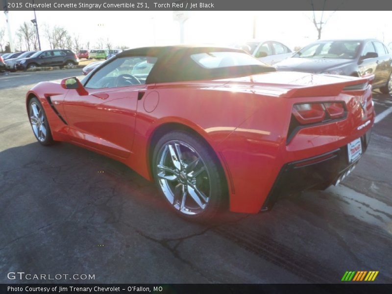 Torch Red / Jet Black 2015 Chevrolet Corvette Stingray Convertible Z51