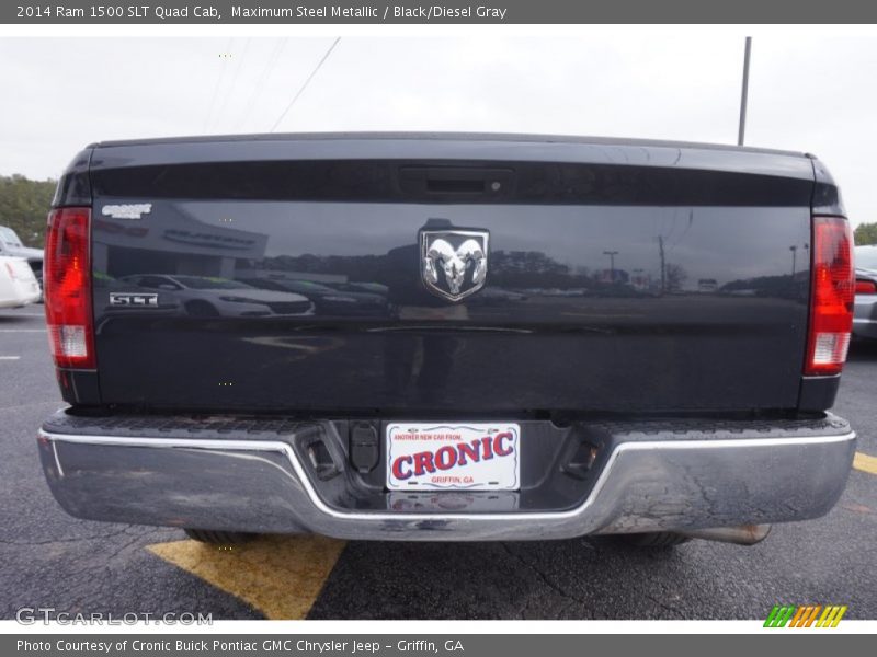 Maximum Steel Metallic / Black/Diesel Gray 2014 Ram 1500 SLT Quad Cab