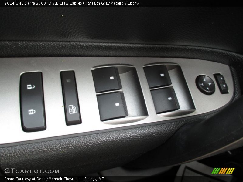 Stealth Gray Metallic / Ebony 2014 GMC Sierra 3500HD SLE Crew Cab 4x4