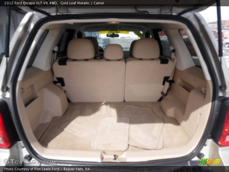Gold Leaf Metallic / Camel 2012 Ford Escape XLT V6 4WD