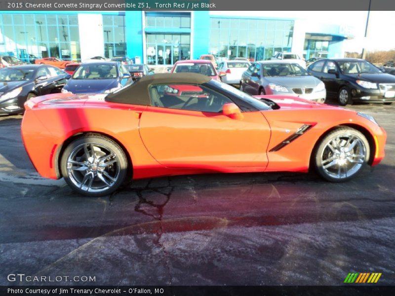 Torch Red / Jet Black 2015 Chevrolet Corvette Stingray Convertible Z51