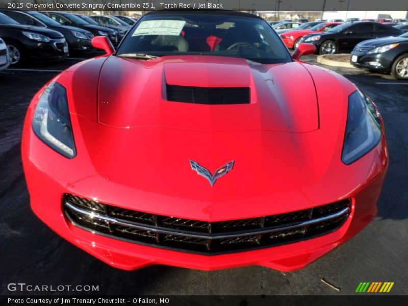 Torch Red / Jet Black 2015 Chevrolet Corvette Stingray Convertible Z51