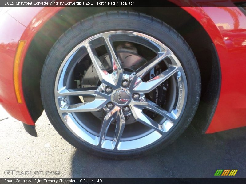 Torch Red / Jet Black 2015 Chevrolet Corvette Stingray Convertible Z51