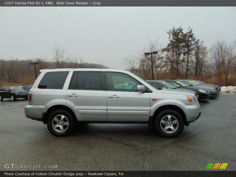 Billet Silver Metallic / Gray 2007 Honda Pilot EX-L 4WD