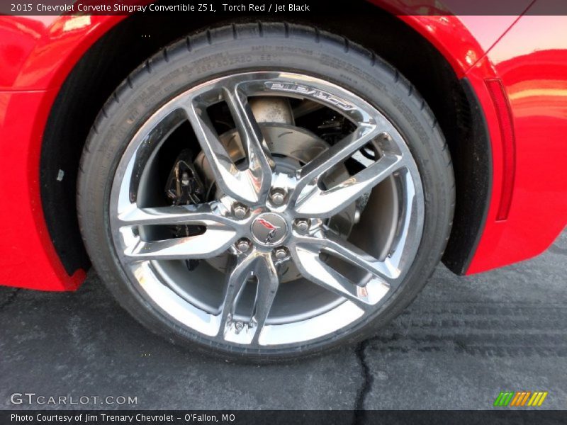 Torch Red / Jet Black 2015 Chevrolet Corvette Stingray Convertible Z51
