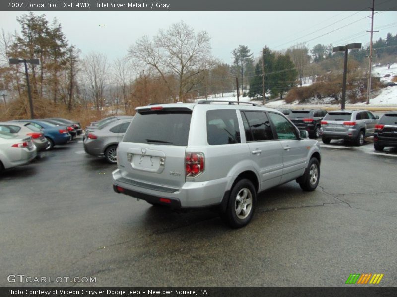 Billet Silver Metallic / Gray 2007 Honda Pilot EX-L 4WD