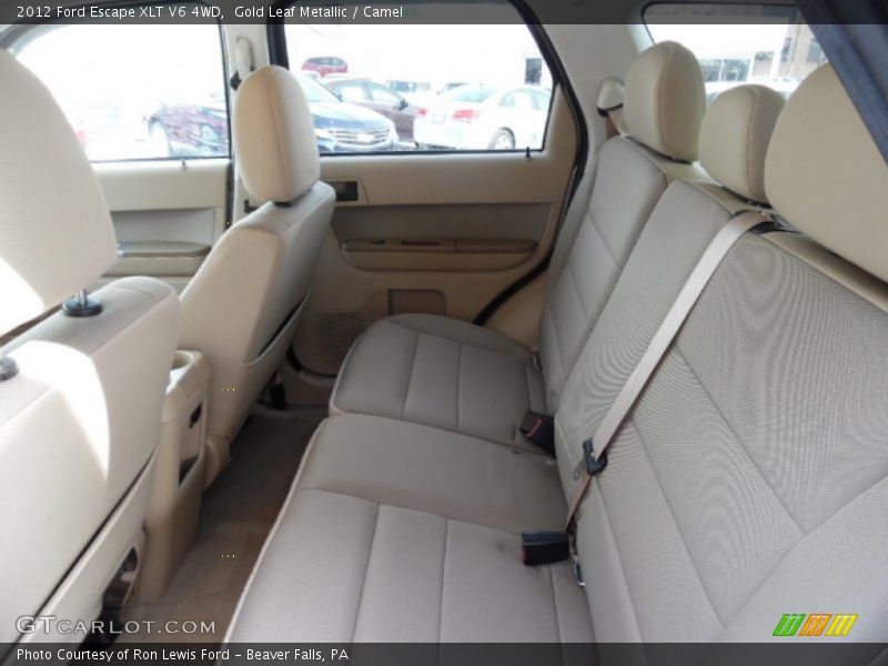 Gold Leaf Metallic / Camel 2012 Ford Escape XLT V6 4WD