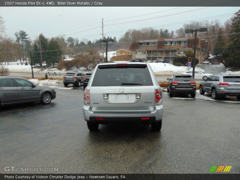 Billet Silver Metallic / Gray 2007 Honda Pilot EX-L 4WD