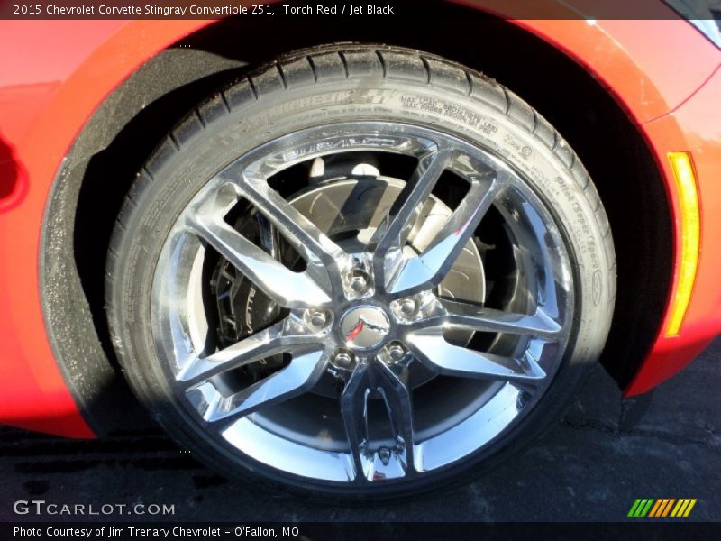 Torch Red / Jet Black 2015 Chevrolet Corvette Stingray Convertible Z51
