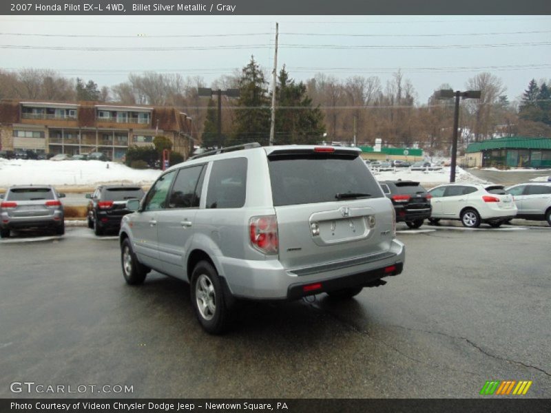 Billet Silver Metallic / Gray 2007 Honda Pilot EX-L 4WD