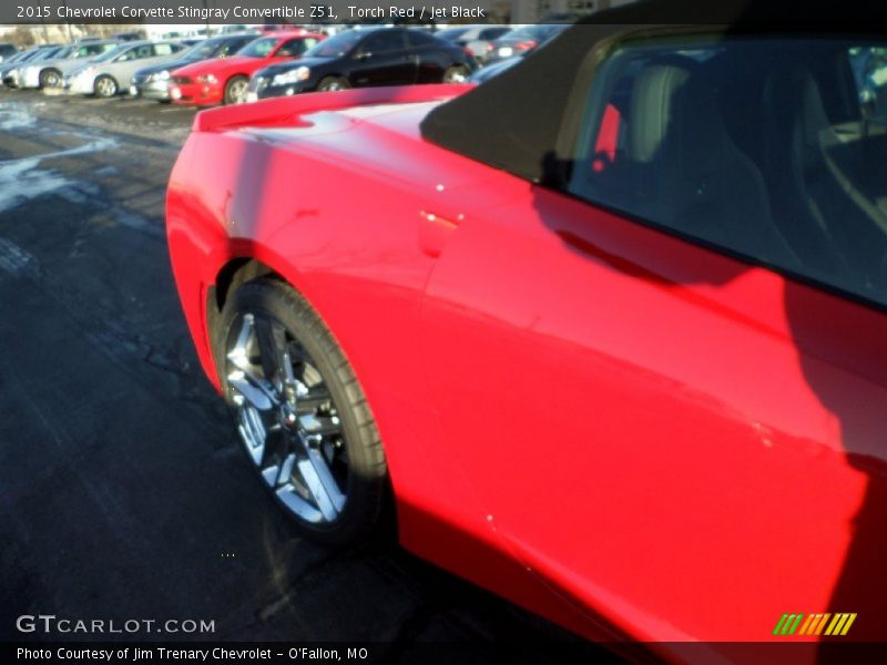 Torch Red / Jet Black 2015 Chevrolet Corvette Stingray Convertible Z51