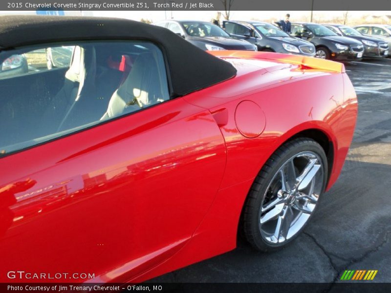 Torch Red / Jet Black 2015 Chevrolet Corvette Stingray Convertible Z51