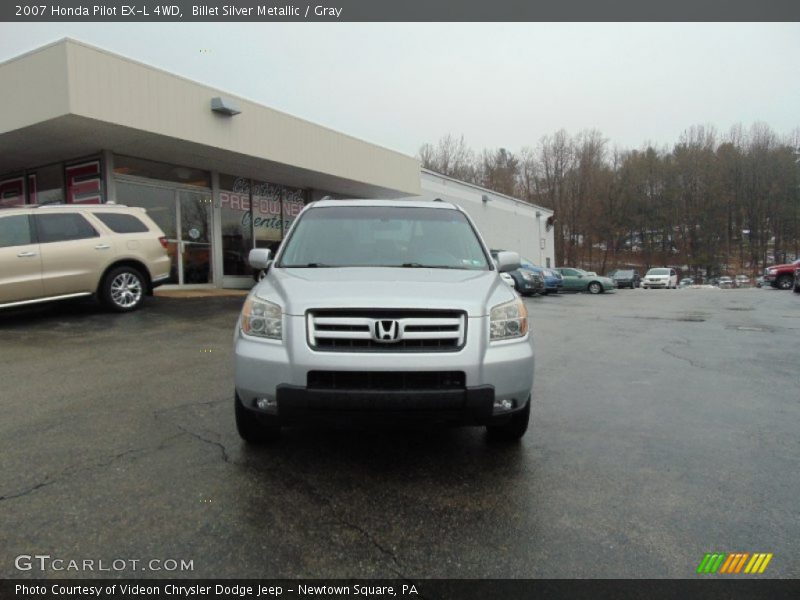 Billet Silver Metallic / Gray 2007 Honda Pilot EX-L 4WD