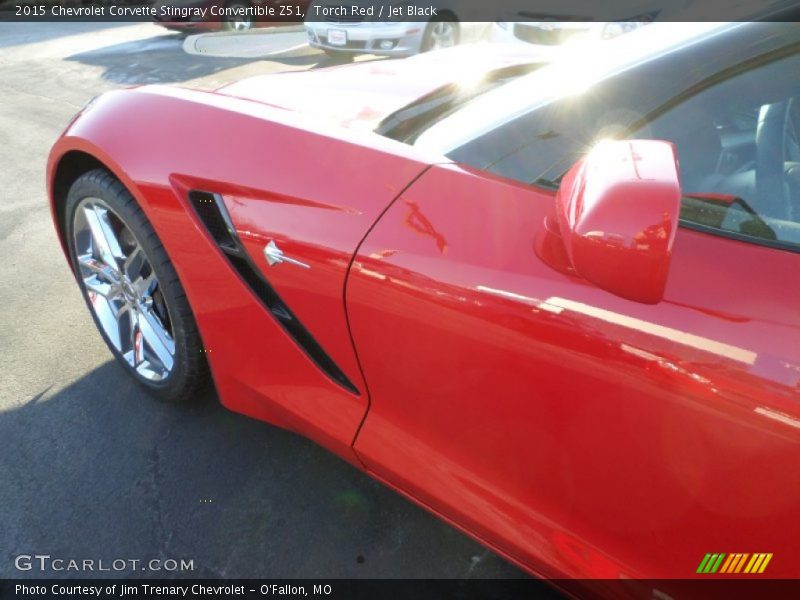 Torch Red / Jet Black 2015 Chevrolet Corvette Stingray Convertible Z51