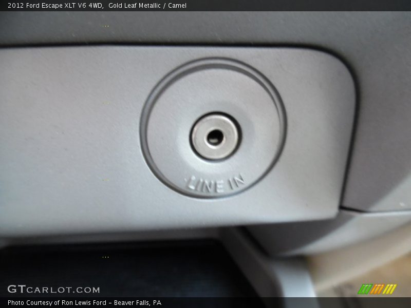 Gold Leaf Metallic / Camel 2012 Ford Escape XLT V6 4WD