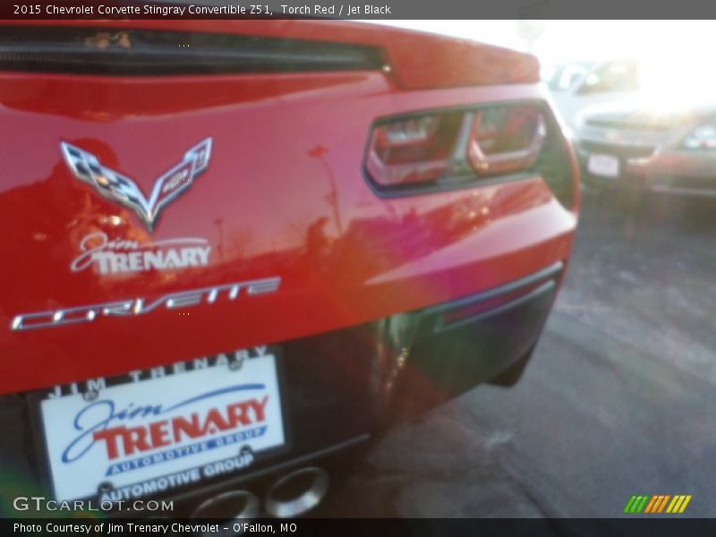 Torch Red / Jet Black 2015 Chevrolet Corvette Stingray Convertible Z51