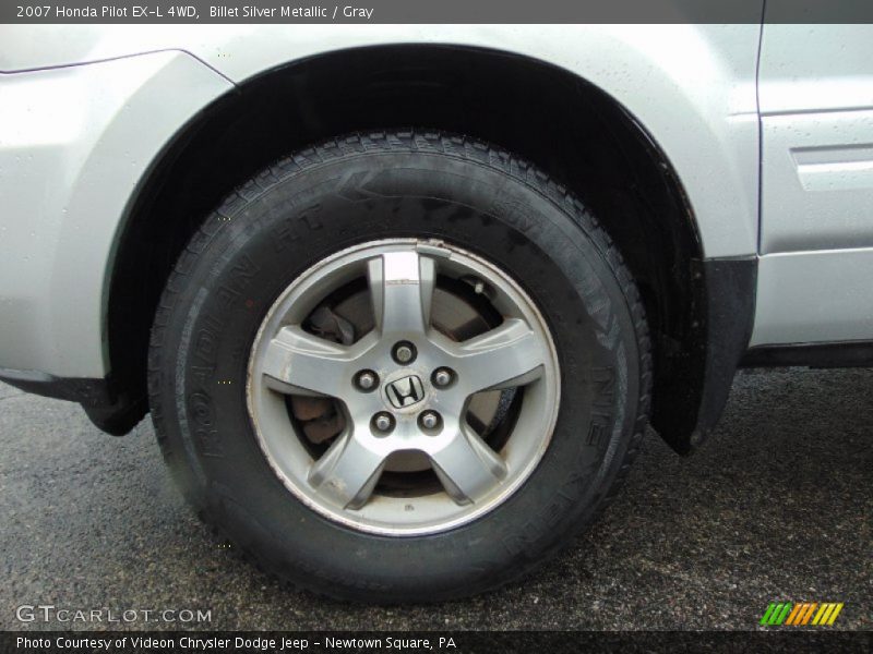 Billet Silver Metallic / Gray 2007 Honda Pilot EX-L 4WD