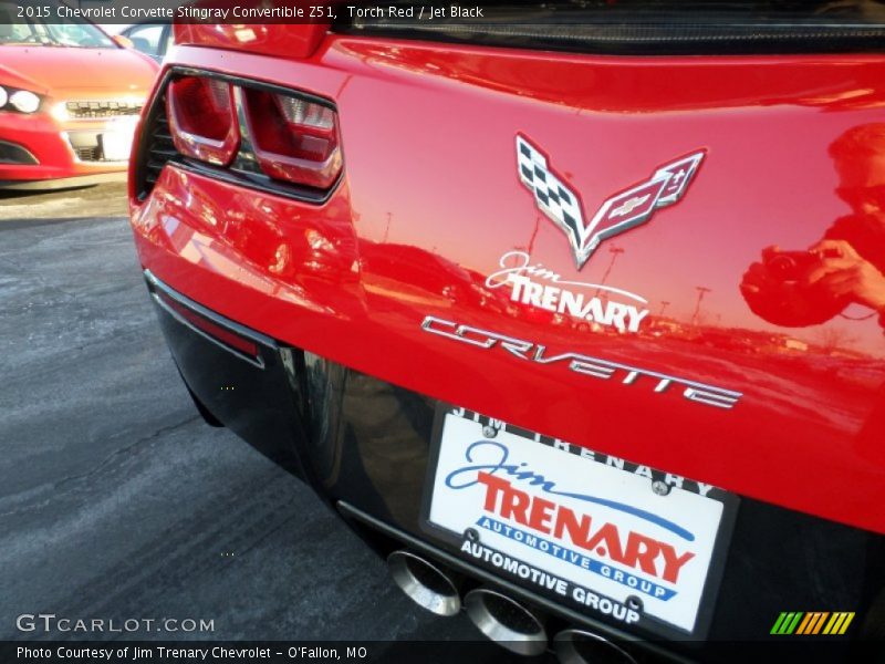 Torch Red / Jet Black 2015 Chevrolet Corvette Stingray Convertible Z51