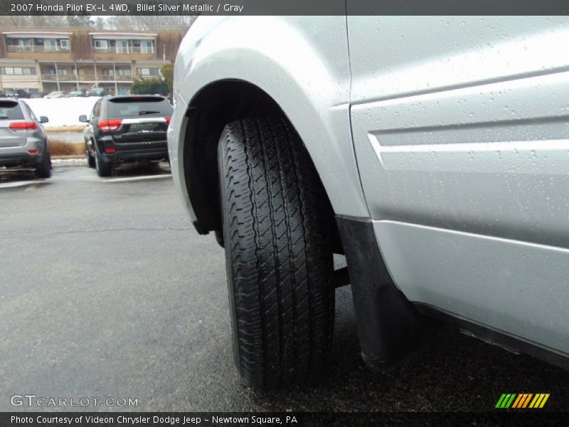 Billet Silver Metallic / Gray 2007 Honda Pilot EX-L 4WD