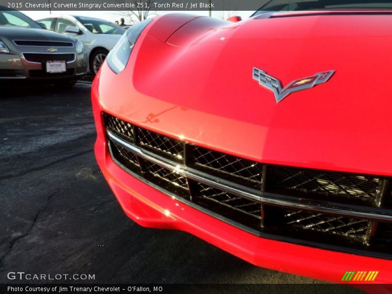 Torch Red / Jet Black 2015 Chevrolet Corvette Stingray Convertible Z51