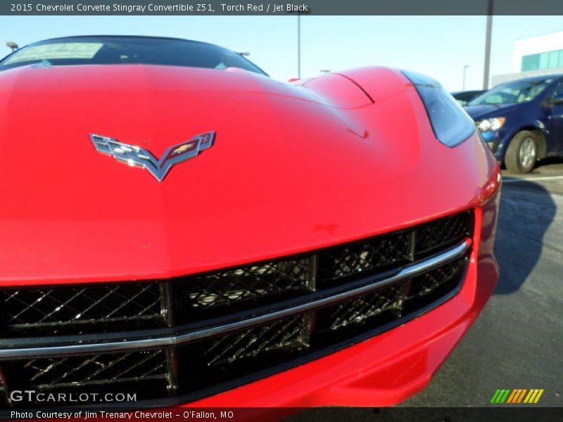 Torch Red / Jet Black 2015 Chevrolet Corvette Stingray Convertible Z51