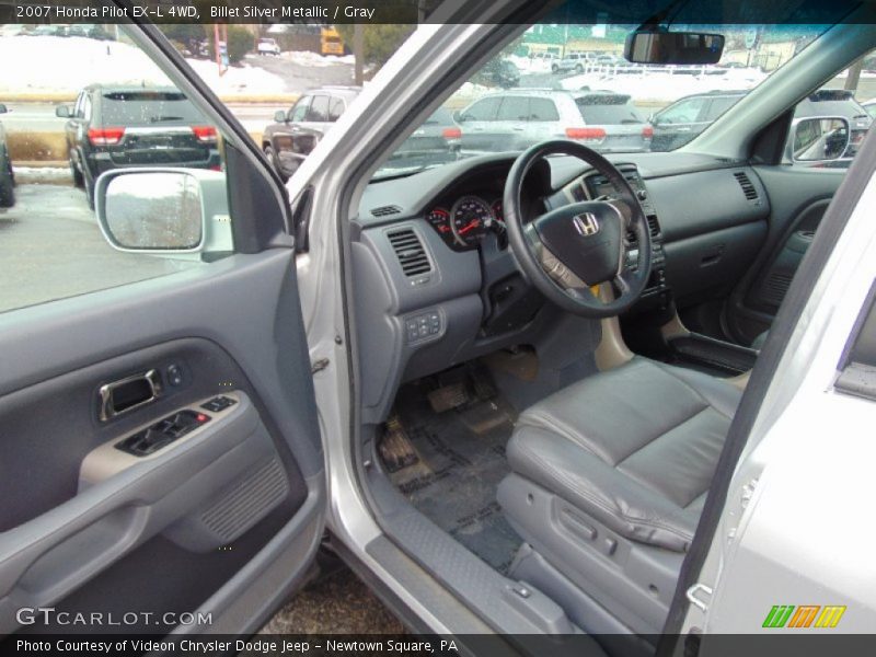 Billet Silver Metallic / Gray 2007 Honda Pilot EX-L 4WD