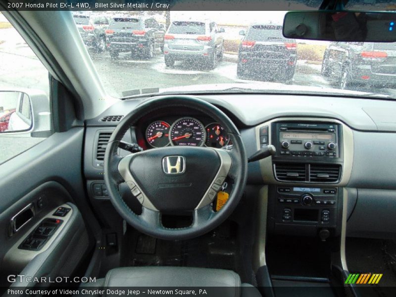 Billet Silver Metallic / Gray 2007 Honda Pilot EX-L 4WD